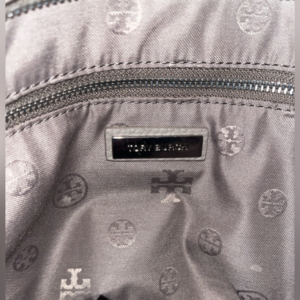 Tory Burch French Grey Thea Tote Bag - Picture 8 of 12